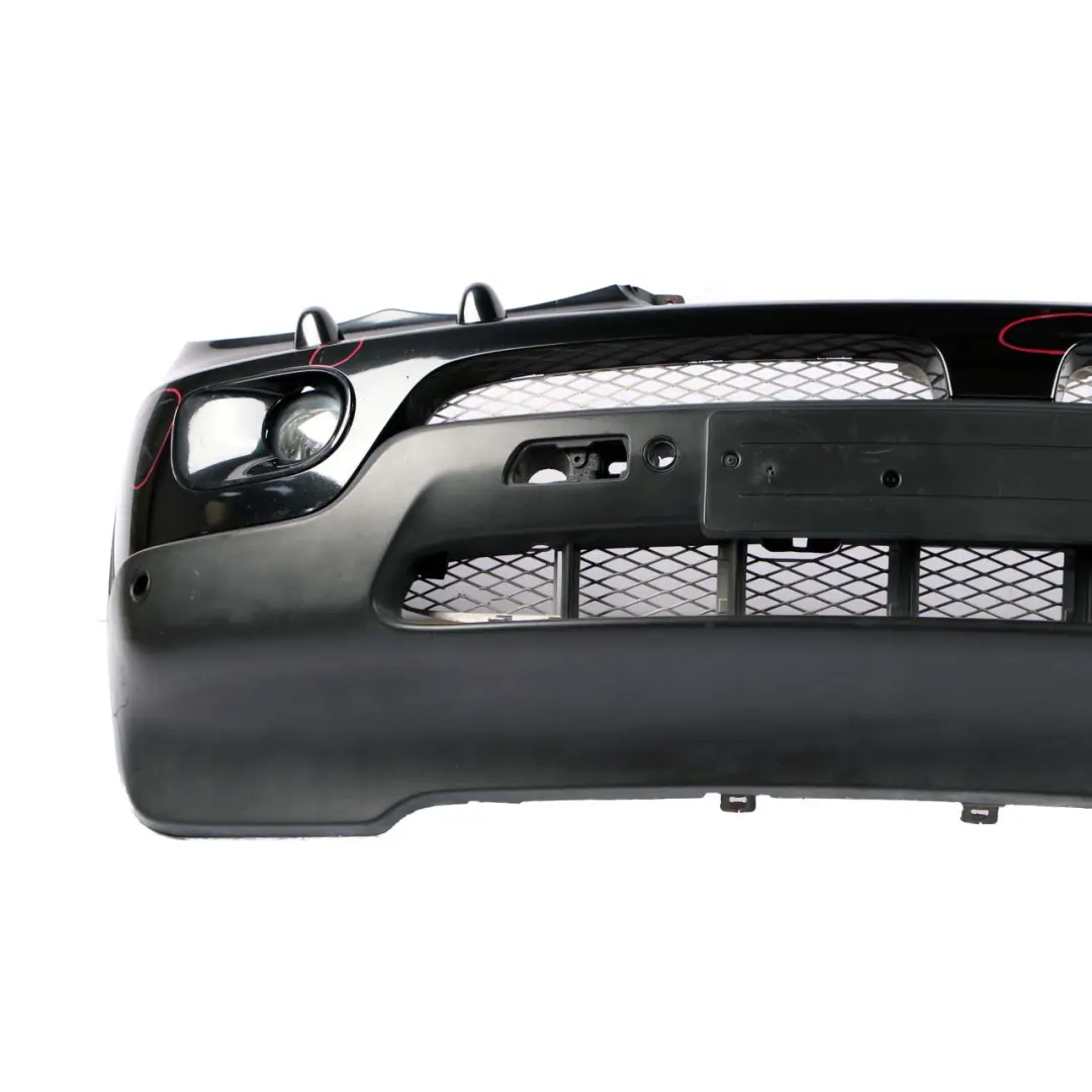 BMW X5 E53 Facelift Front Bumper Panel PDC Black Sapphire Metallic - 475