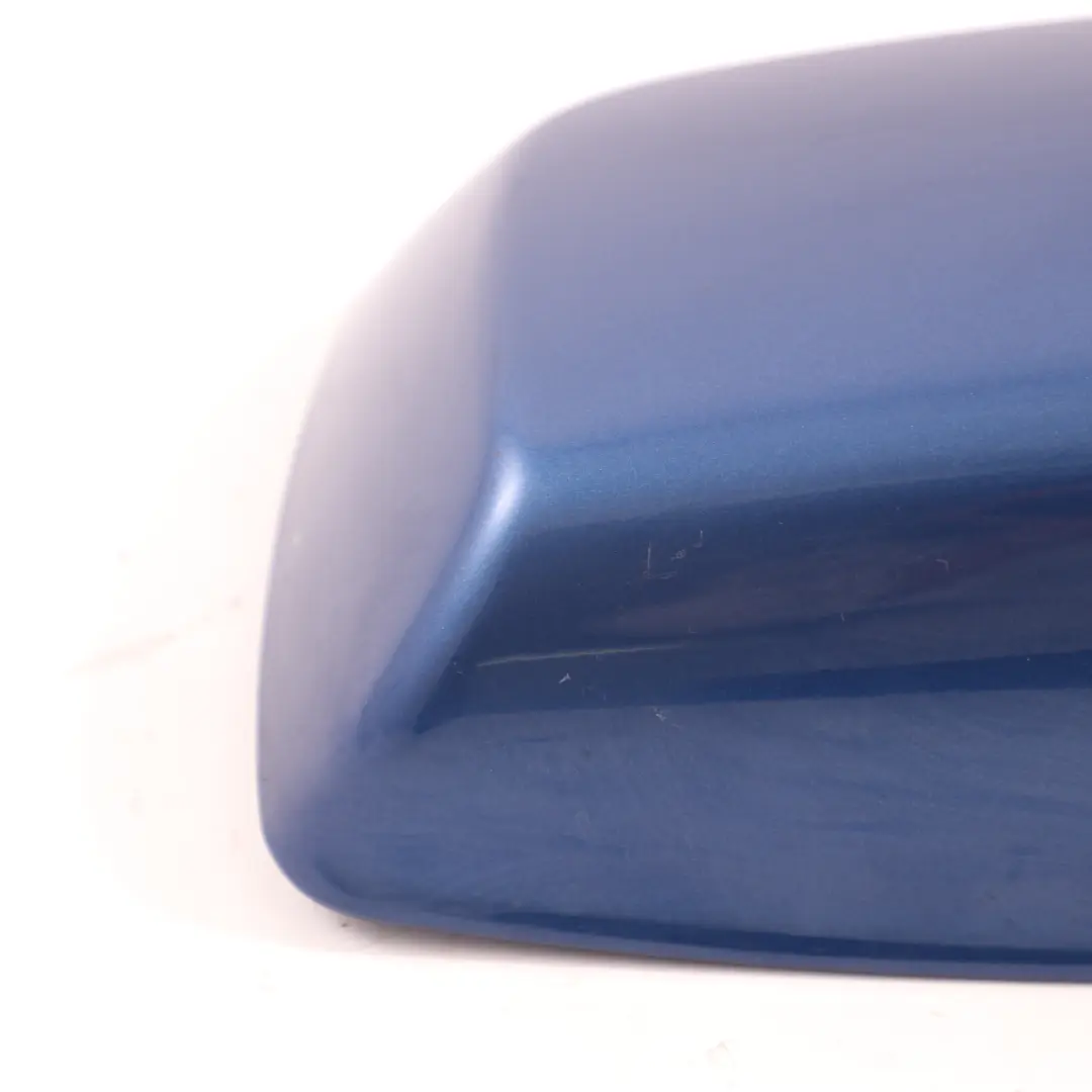 BMW X3 E83 Wing Mirror Cover Right Cap O/S Casing Montego Blue - A51 3412282