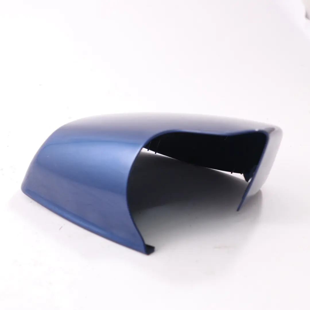 BMW X3 E83 Wing Mirror Cover Right Cap O/S Casing Montego Blue - A51 3412282