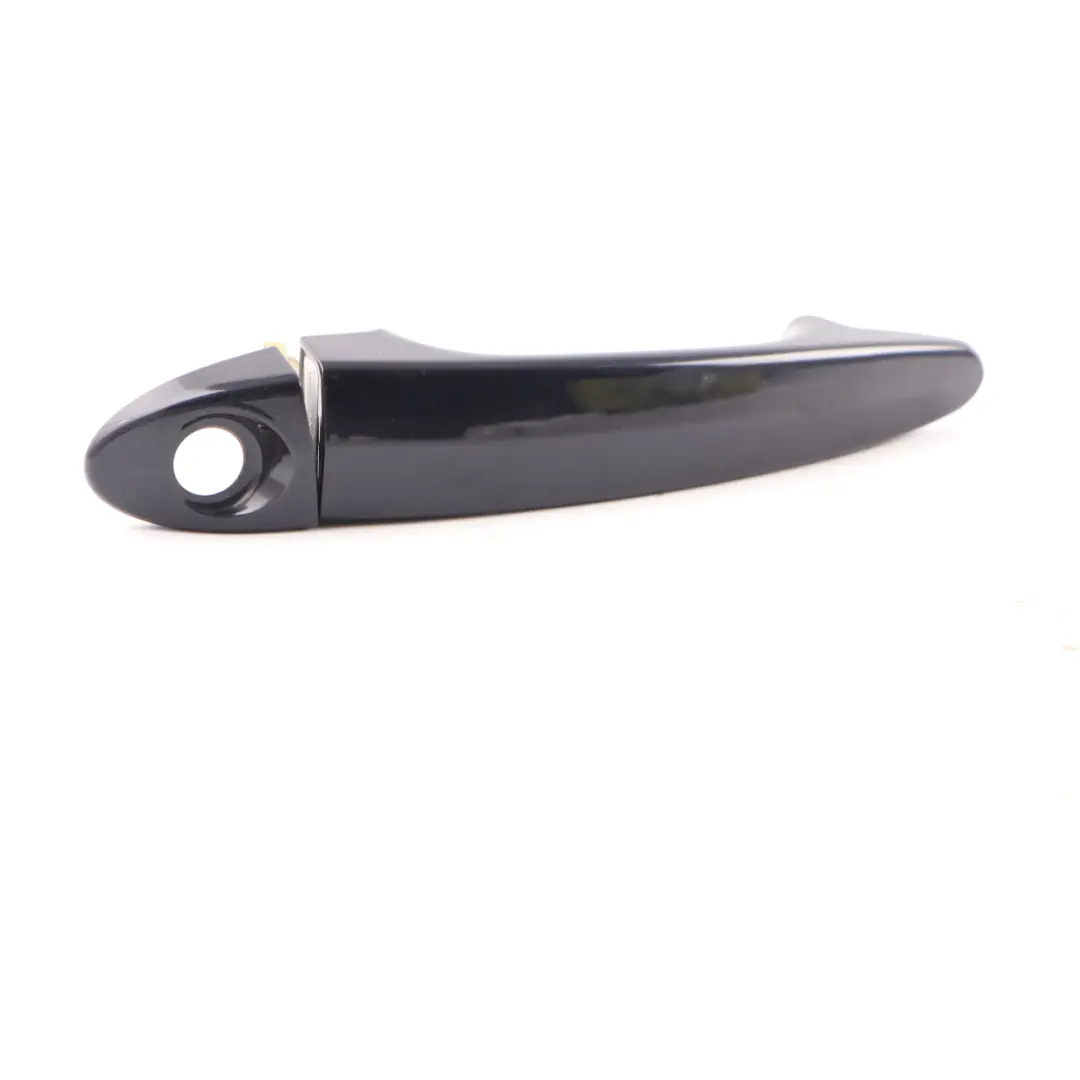 BMW X3 E83 Door Handle Front Right O/S Grab Outside Monaco Blue Metallic - A35