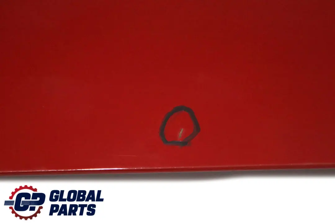 BMW X3 Series E83 Rear Spoiler Upper Trunk Lid Roof Karmesinrot Crimson Red