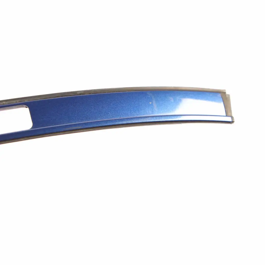 BMW X3 E83 Roof Moulding Right O/S Trim Strip Montegoblau Blue Metallic - A51