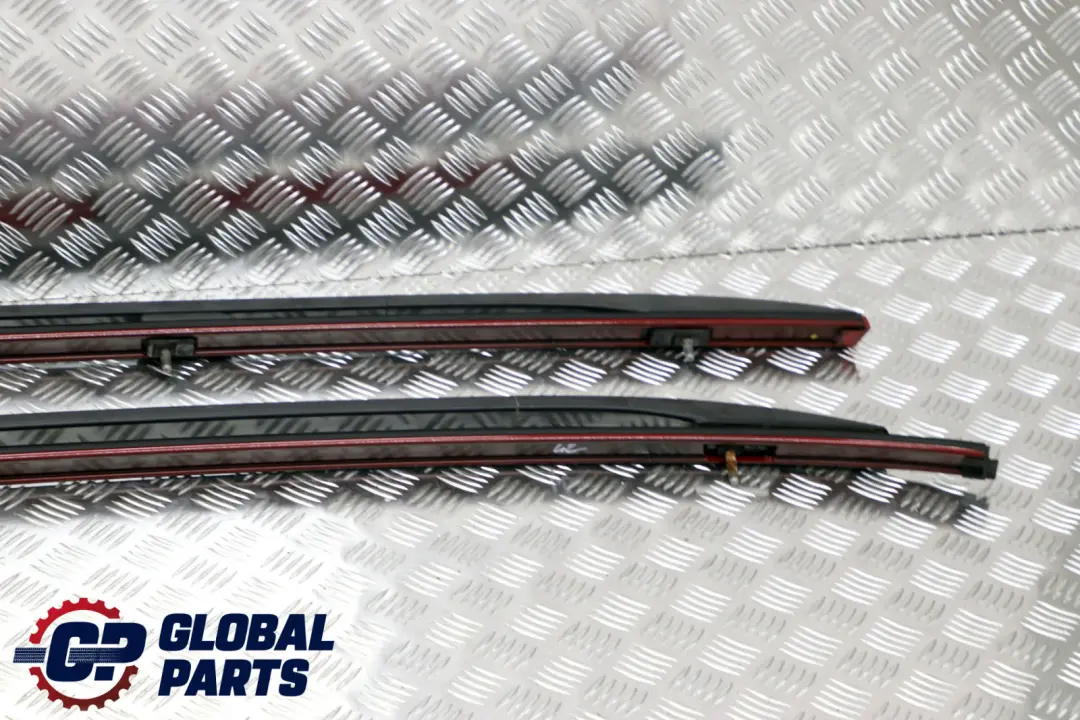 BMW X3 E83 Left Right N/O/S Roof Railing Rail Rack Bar Karmesinrot Red - A61