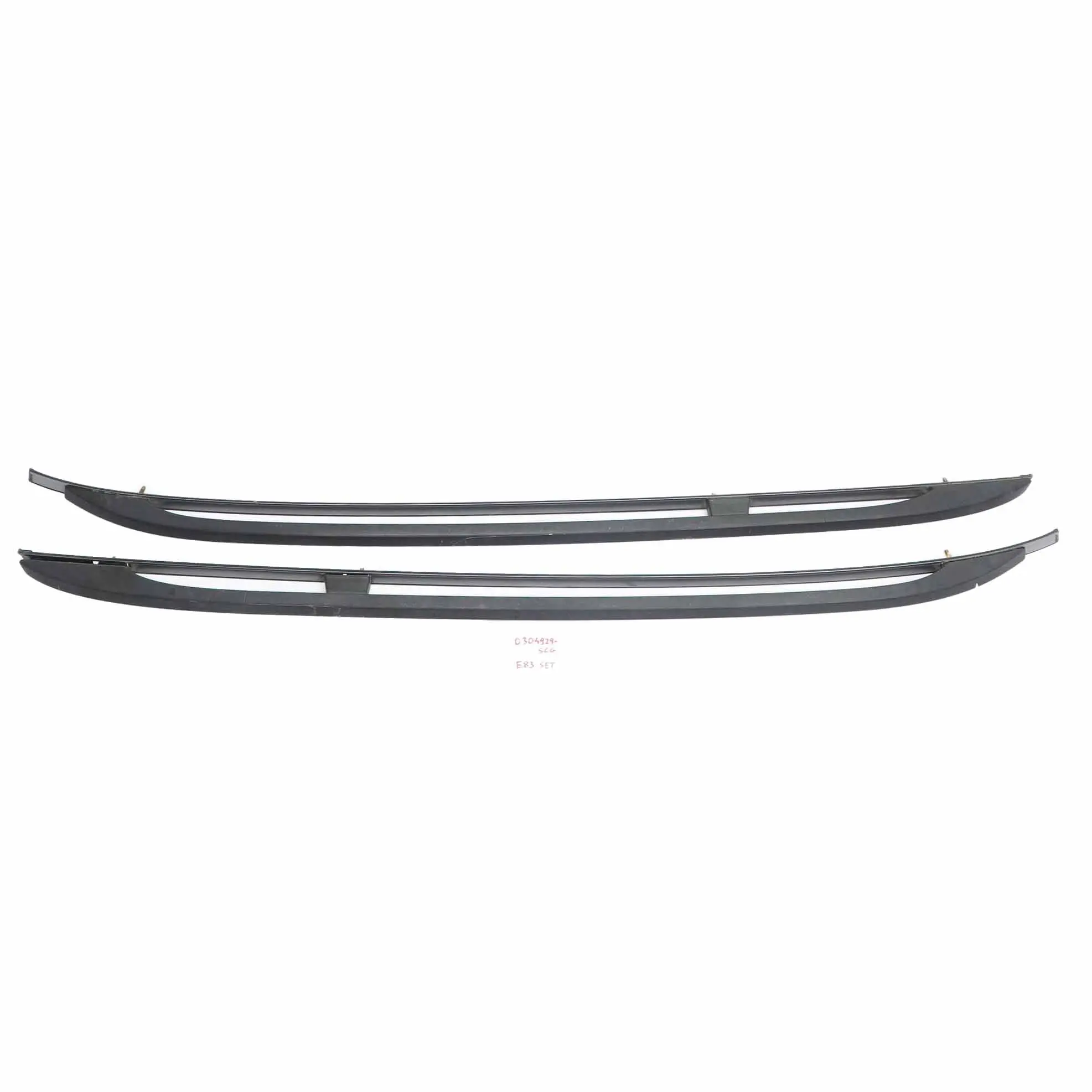 BMW X3 E83 Roof Railing Left Right N/O/S Rack Bar Set Spacegrau Grey - A52