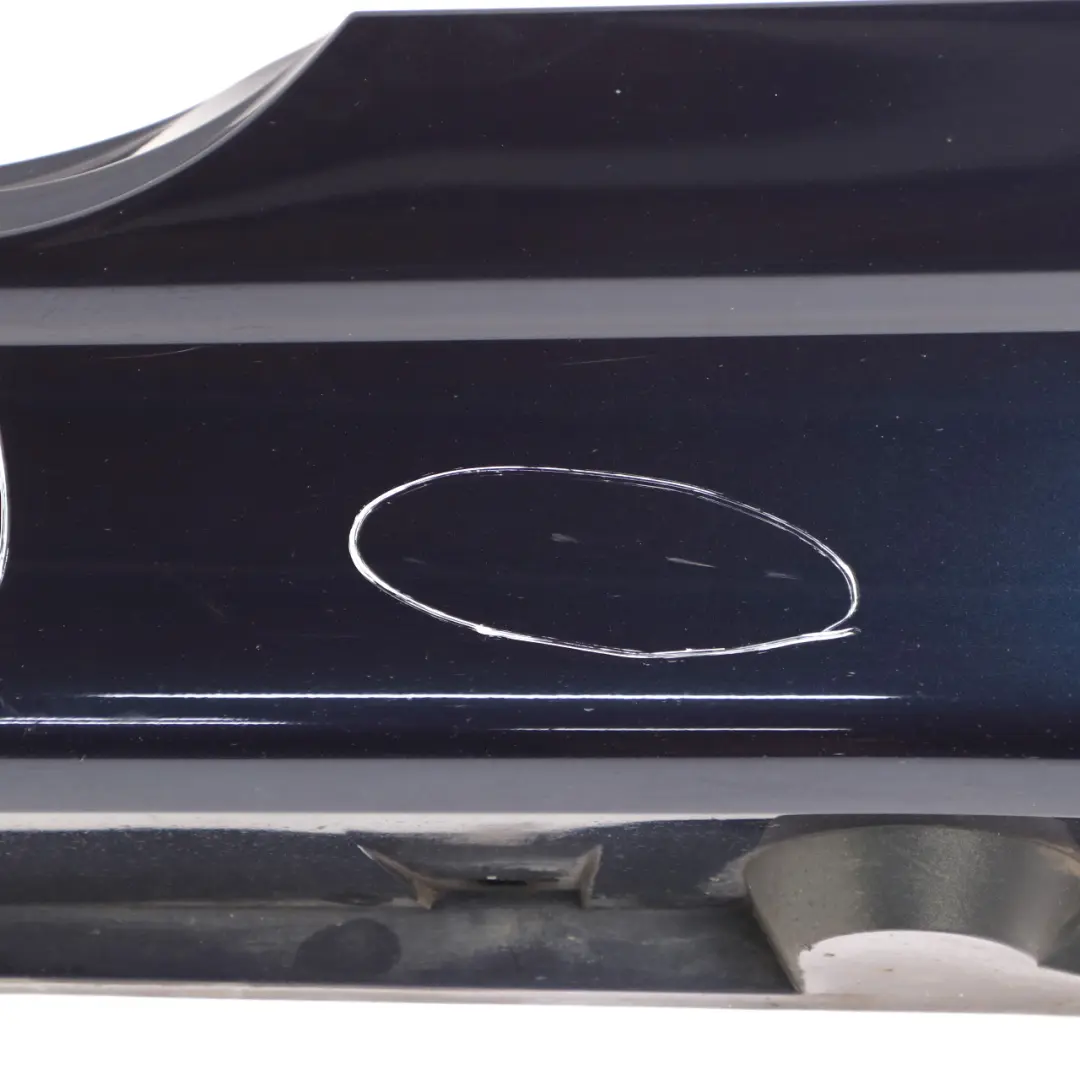 BMW E63 E64 Door Sill Side Cover Trim Skirt Left N/S Blue Onyx Metallic - S11