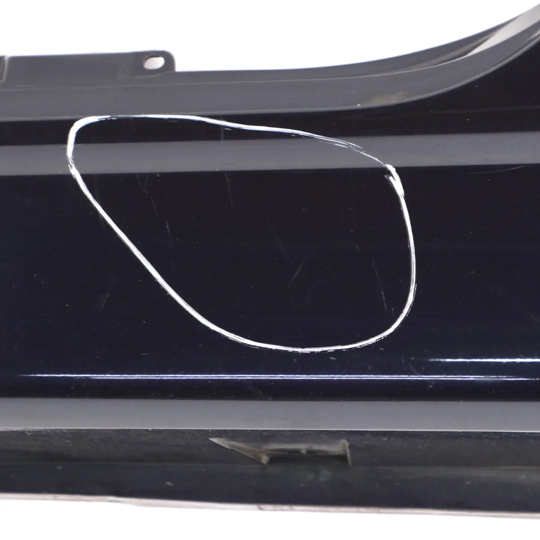 BMW E63 E64 Door Sill Side Cover Trim Skirt Left N/S Blue Onyx Metallic - S11