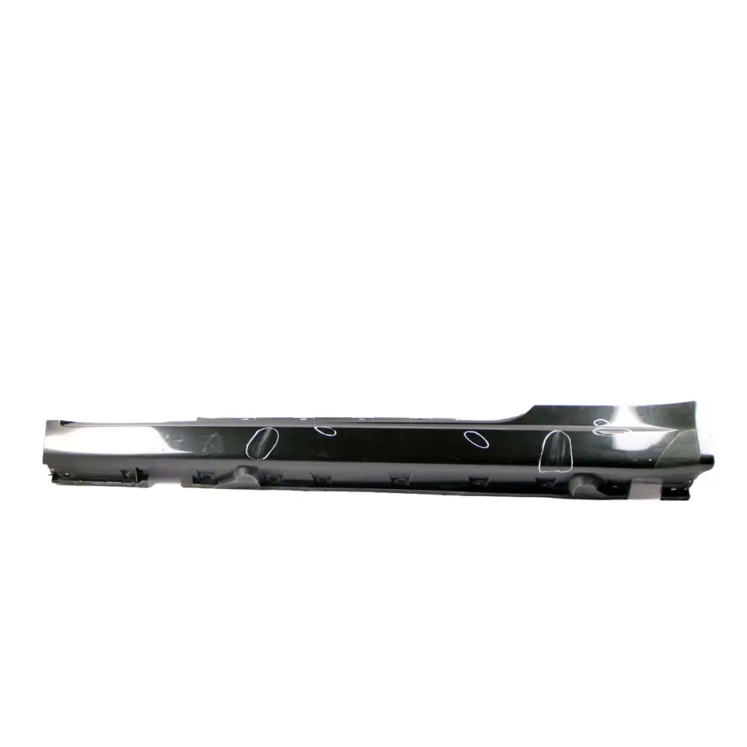 BMW E63 E64 Sill Side Skirt Cover Left N/S Black Sapphire Metallic - 475