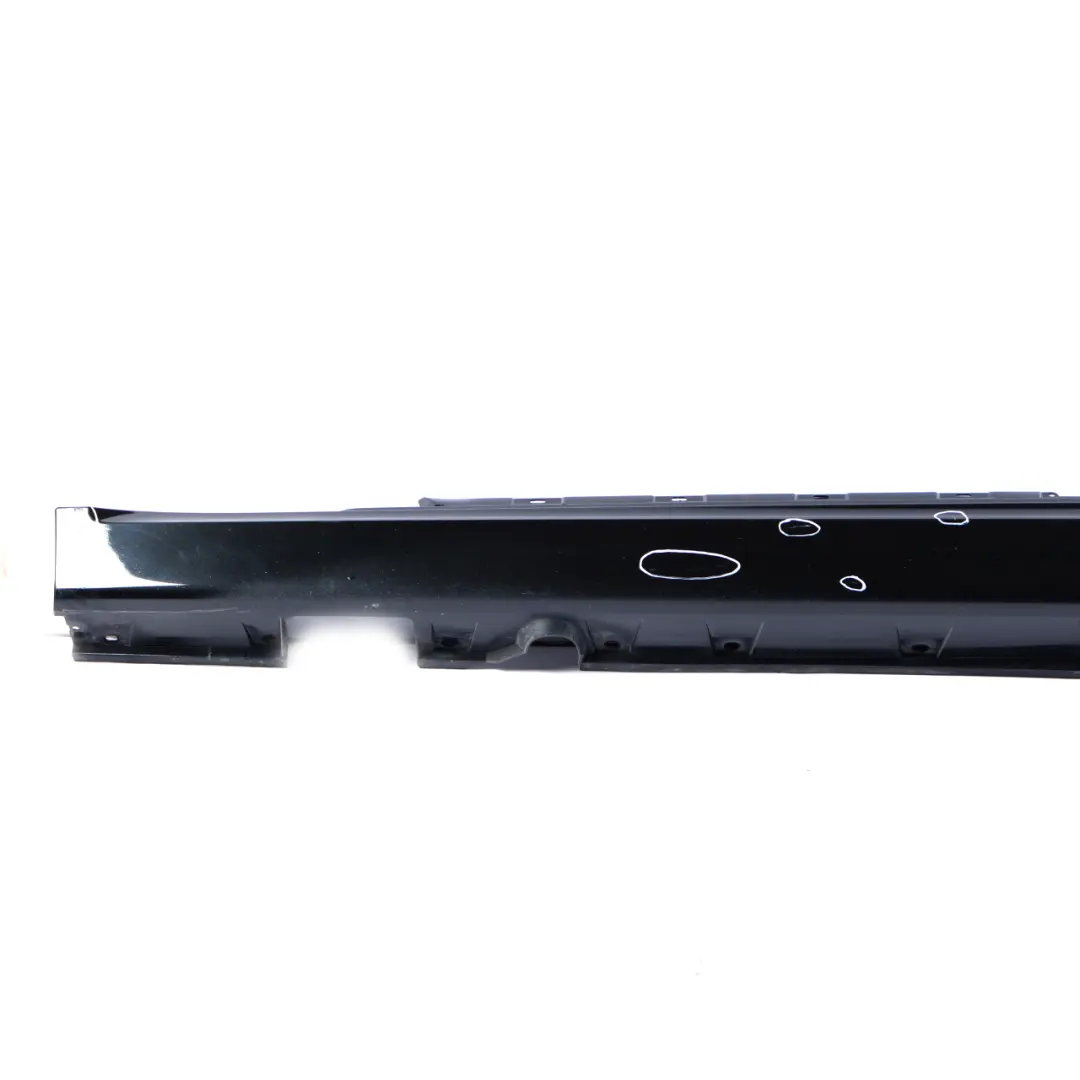 BMW 6 Series E63 E64 1 Door Sill Side Cover Skirt Left N/S Black Sapphire - 475
