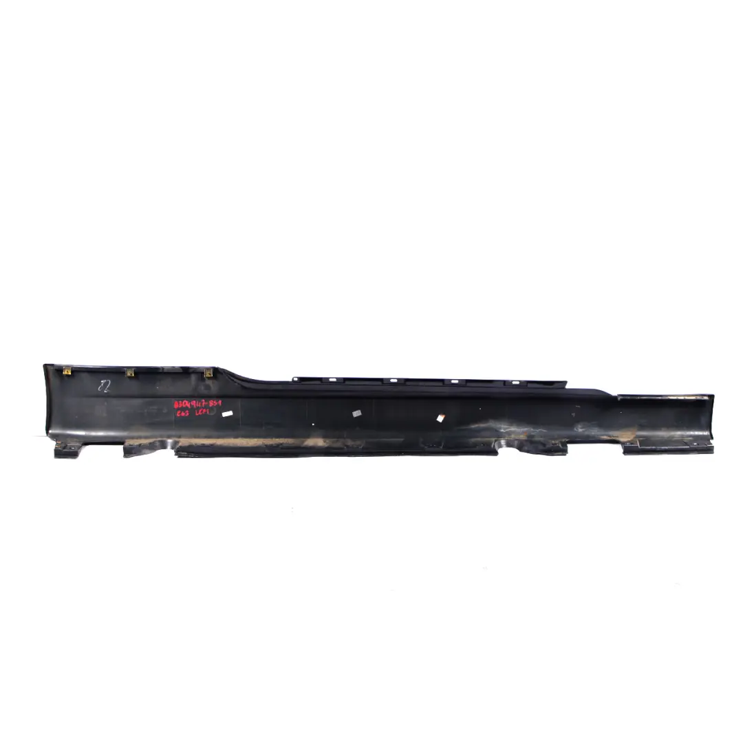 BMW 6 Series E63 E64 1 Door Sill Side Cover Skirt Left N/S Black Sapphire - 475