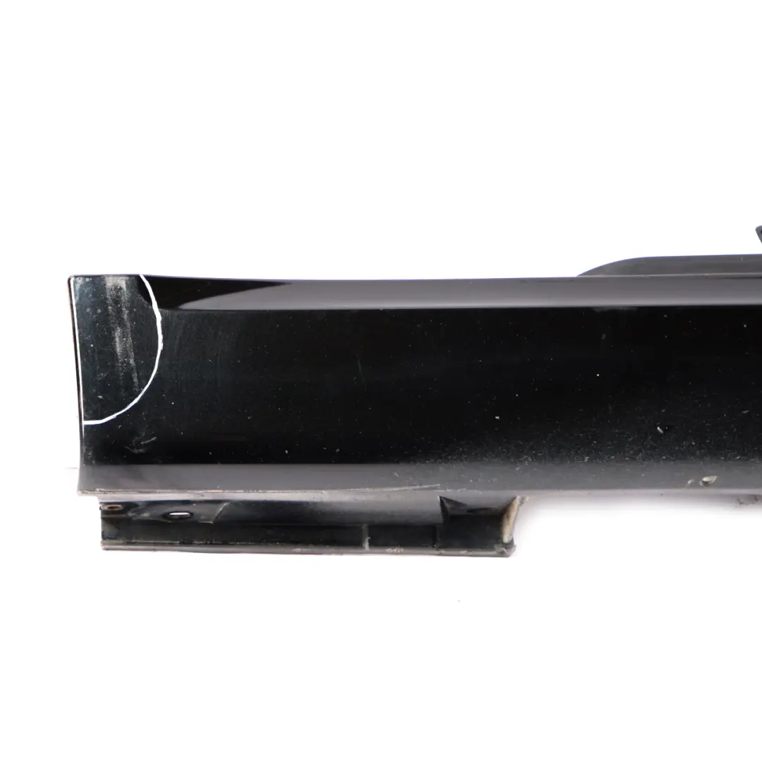 BMW 6 Series E63 E64 1 Door Sill Side Cover Skirt Left N/S Black Sapphire - 475
