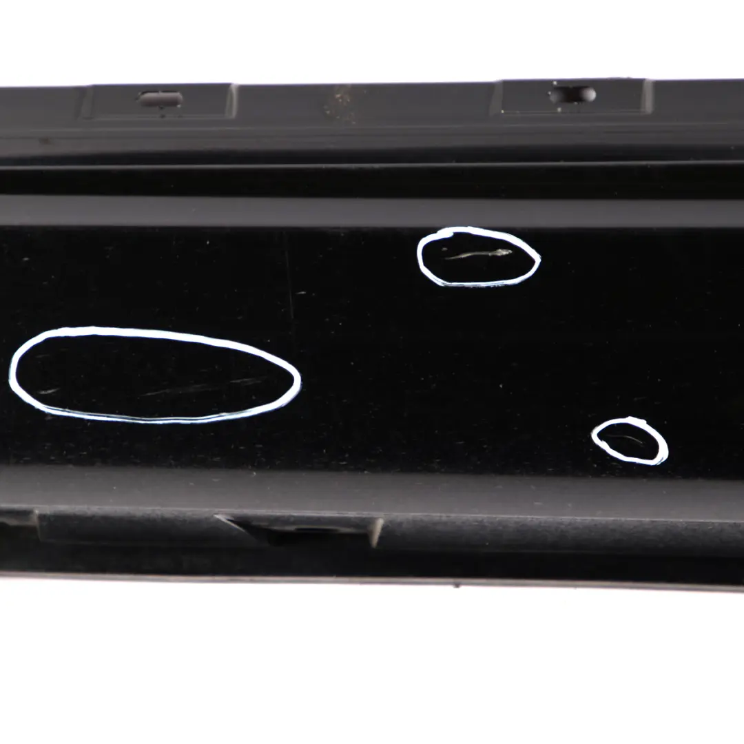 BMW 6 Series E63 E64 1 Door Sill Side Cover Skirt Left N/S Black Sapphire - 475