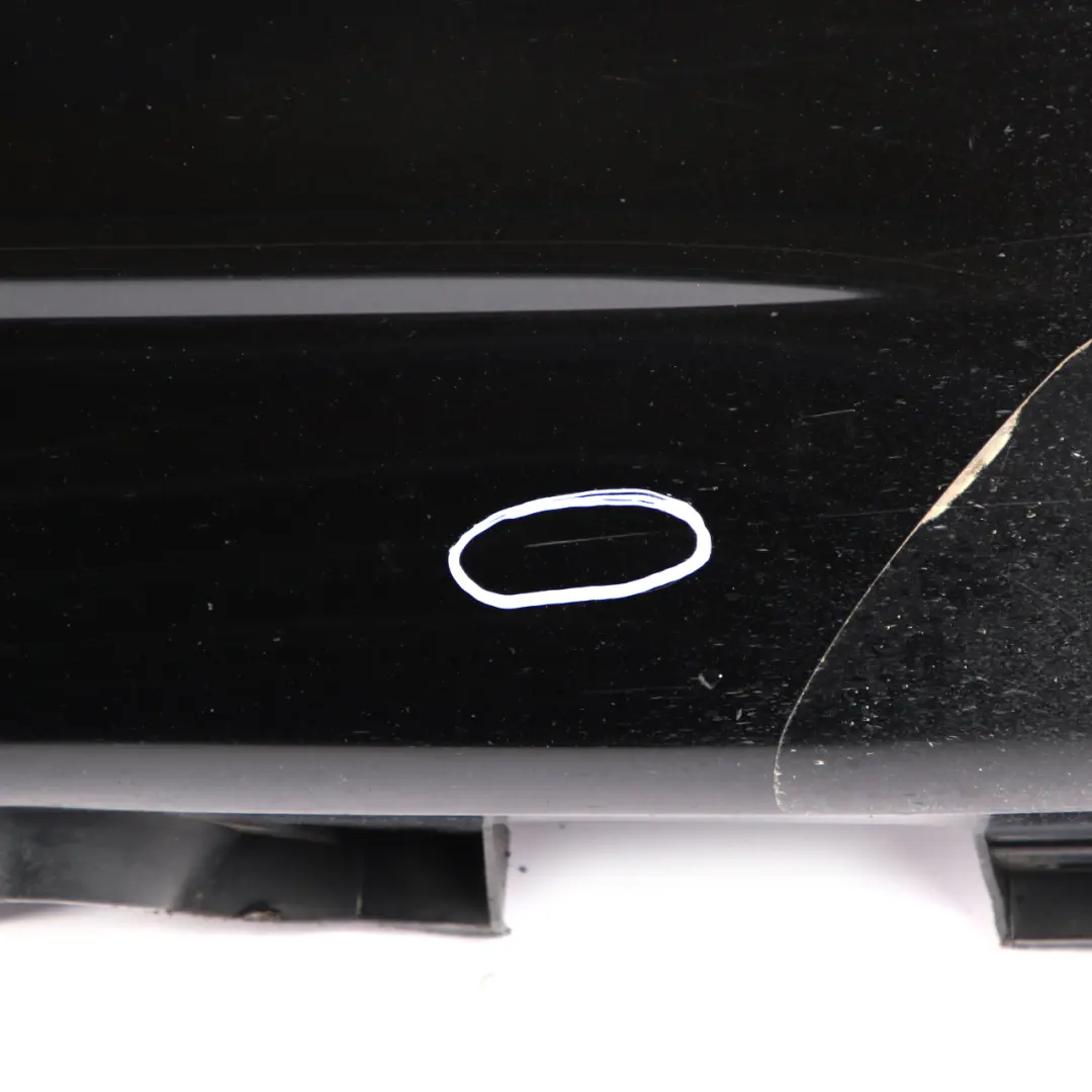 BMW 6 Series E63 E64 1 Door Sill Side Cover Skirt Left N/S Black Sapphire - 475