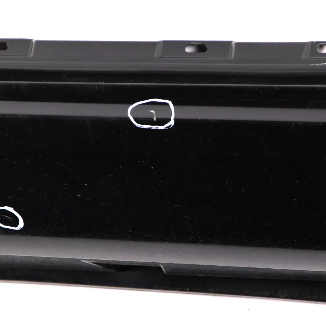 BMW 6 Series E63 E64 1 Door Sill Side Cover Skirt Left N/S Black Sapphire - 475