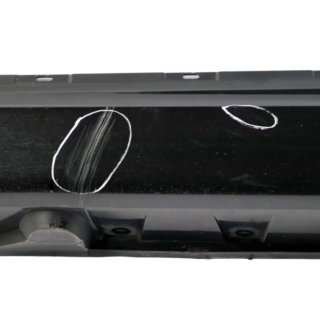 BMW E63 E64 Sill Side Skirt Cover Left N/S Black Sapphire Metallic - 475