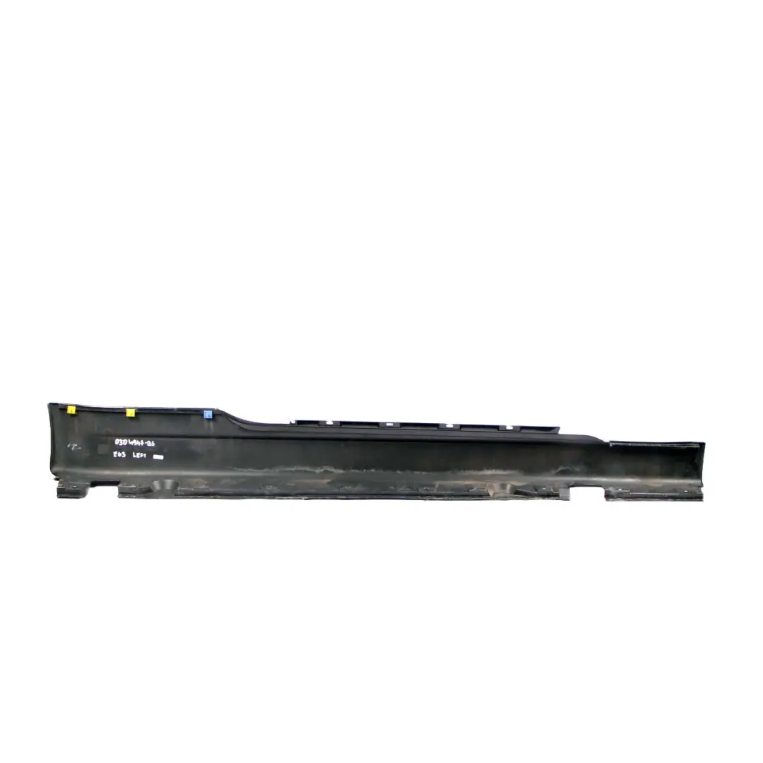 BMW E63 E64 Sill Side Skirt Cover Left N/S Black Sapphire Metallic - 475
