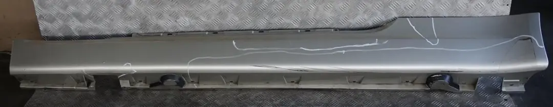 BMW 6 E63 E64 Door Sill Side Cover Skirt Left N/S Mineralsilber Silver A14