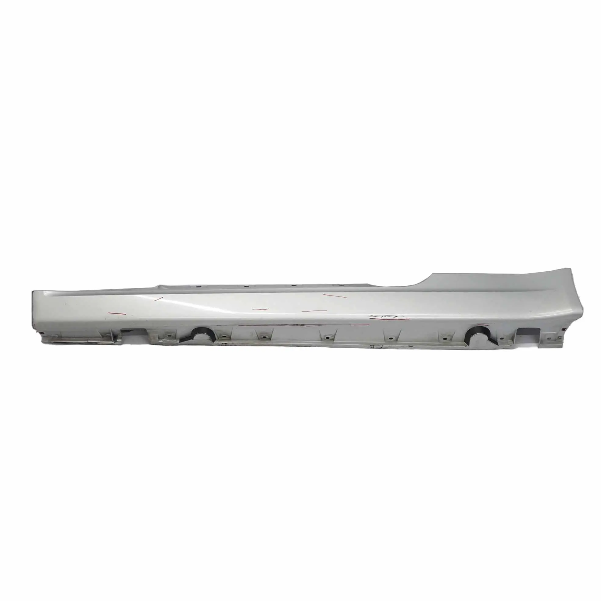 BMW E63 E64 Door Sill Side Cover Trim Skirt Left N/S Titansilber Silver 354