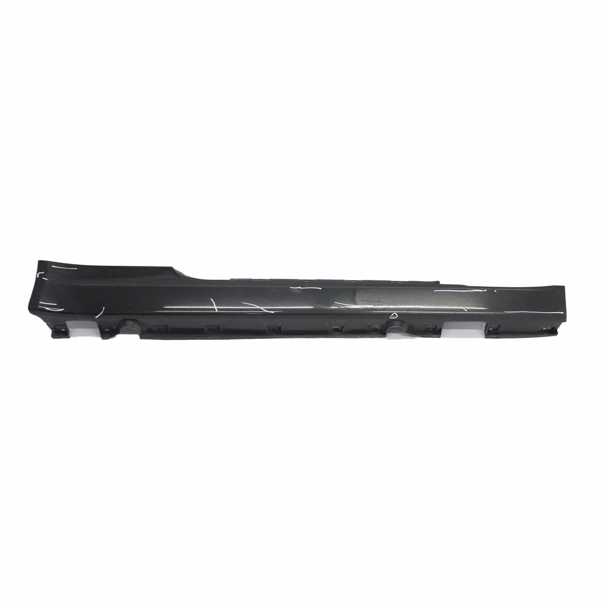 BMW E63 E64 Door Sill Side Cover Skirt Right O/S Black Sapphire - 475