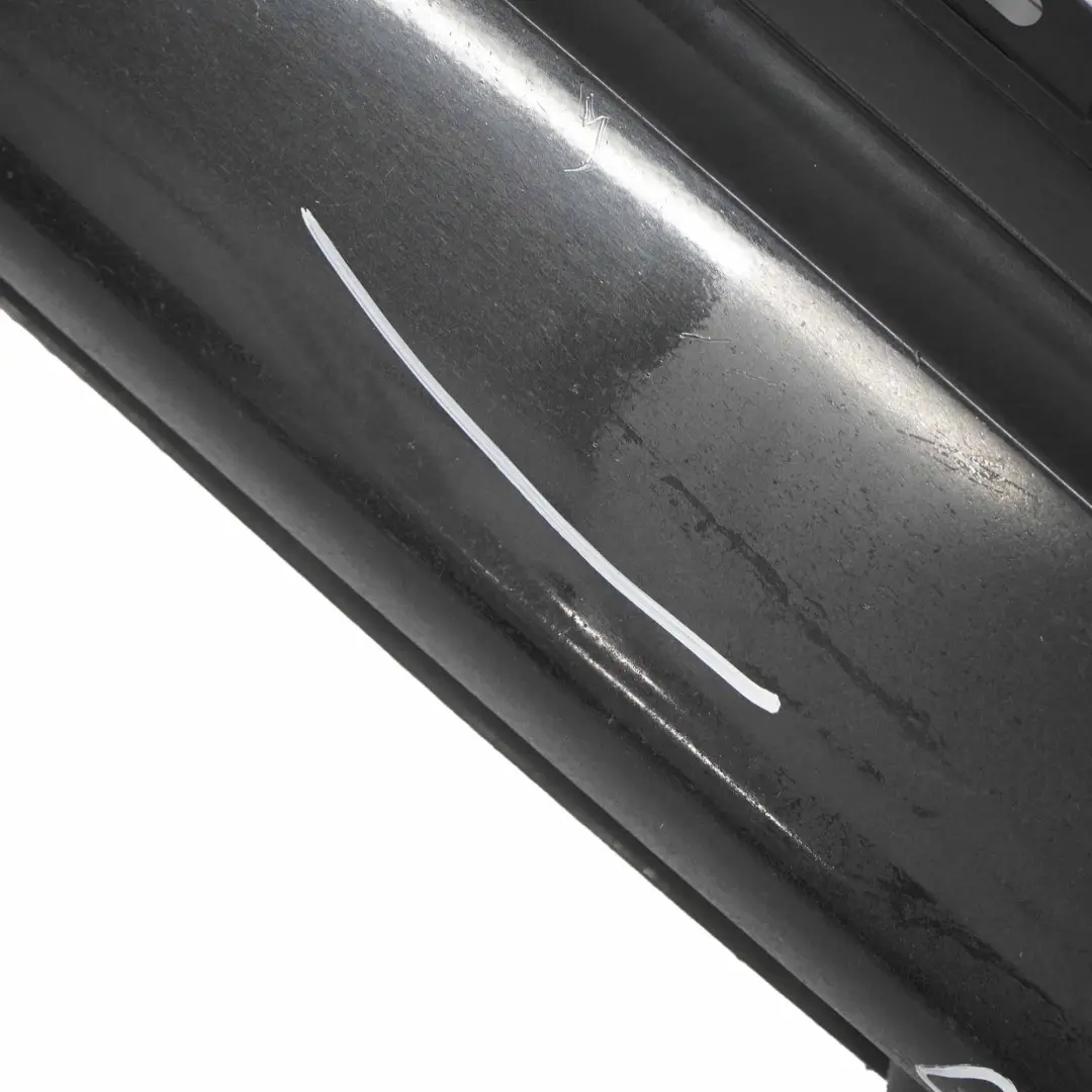 BMW E63 E64 Door Sill Side Cover Skirt Right O/S Black Sapphire - 475