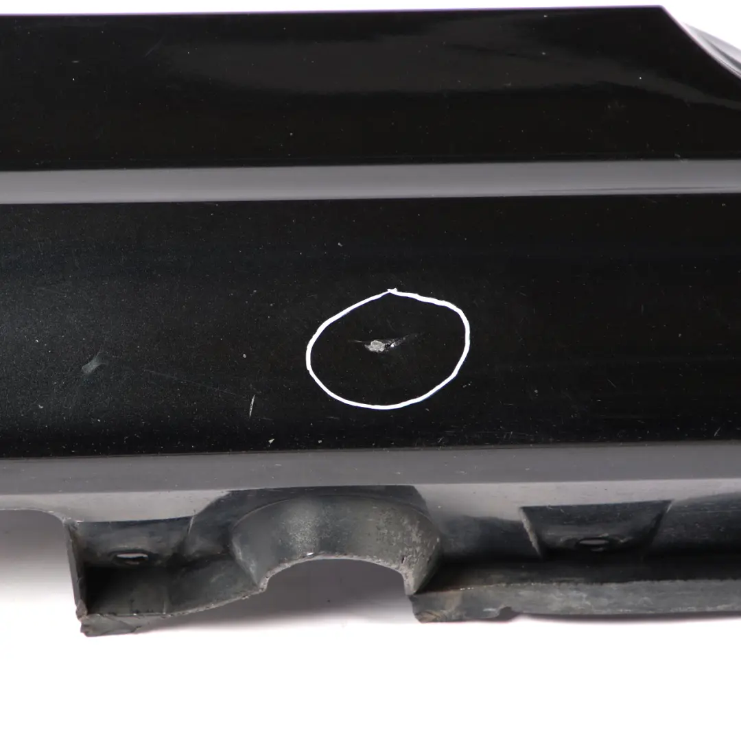 BMW 6 E63 E64 2 Door Sill Side Cover Skirt Right O/S Black Sapphire - 475