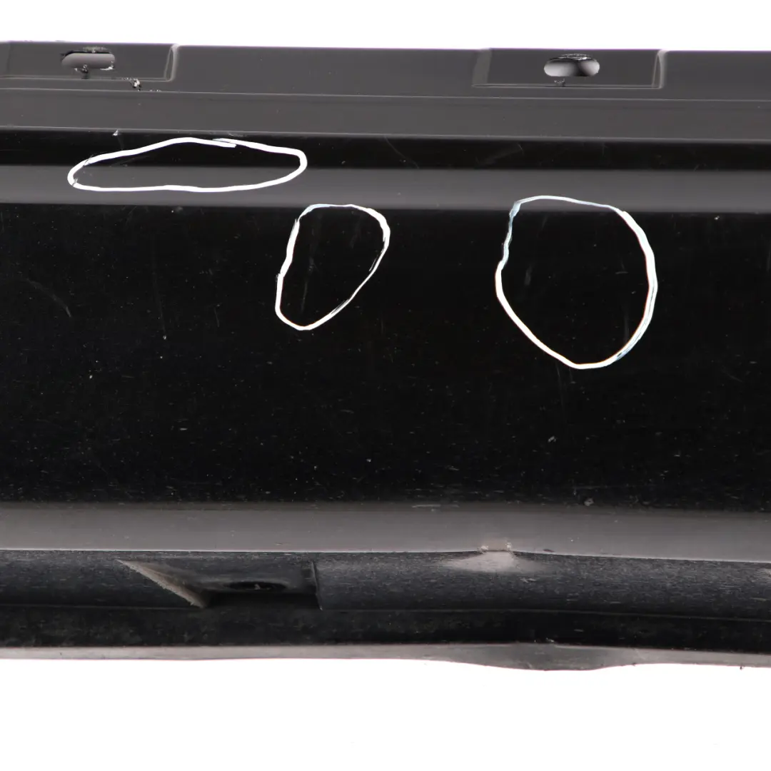 BMW 6 E63 E64 2 Door Sill Side Cover Skirt Right O/S Black Sapphire - 475