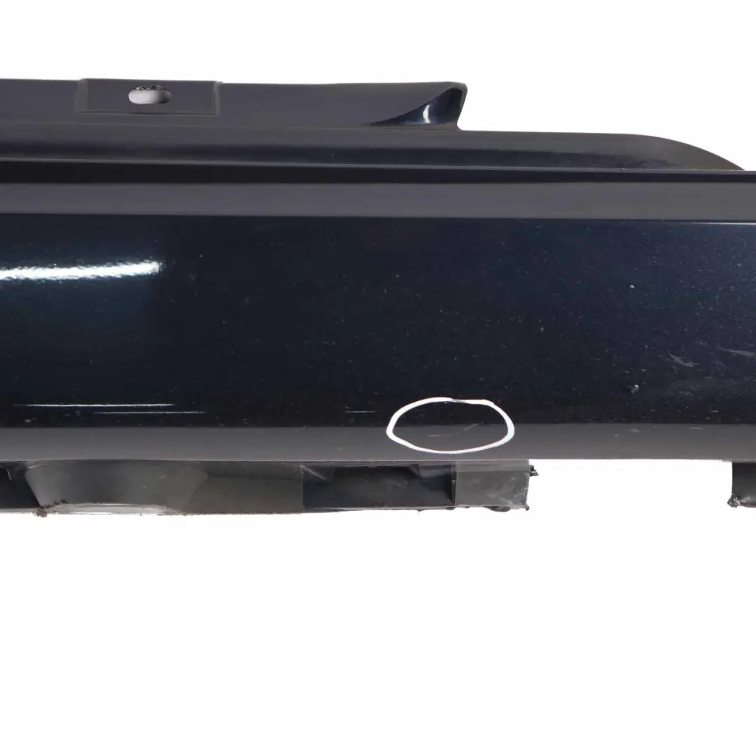 BMW E63 E64 Door Sill Side Cover Skirt Right O/S Monacoblau Blue Metallic - A35