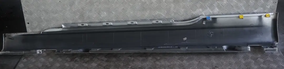 BMW 6 Series E63 E64 Door Sill Side Cover Skirt Right O/S Titansilber Silver