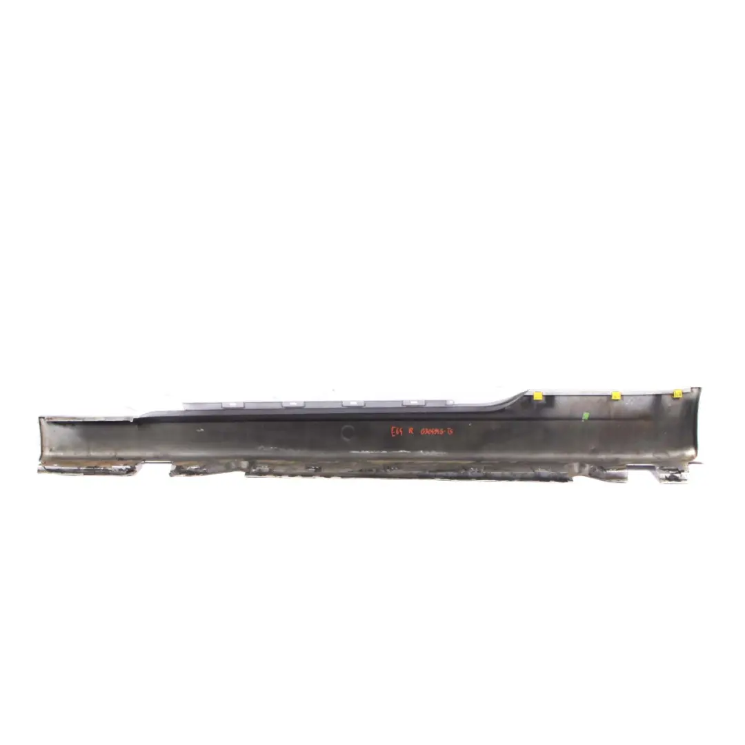 BMW E63 E64 Door Sill Side Cover Skirt Right O/S Titansilber Titan Silver - 354