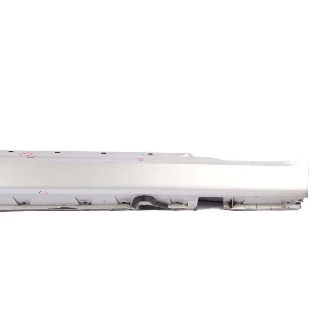BMW E63 E64 Door Sill Side Cover Skirt Right O/S Titansilber Titan Silver - 354