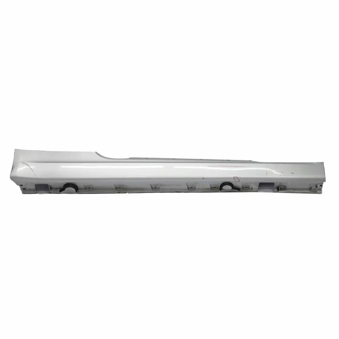 BMW E63 E64 Door Sill Side Cover Skirt Right O/S Titansilber Titan Silver - 354