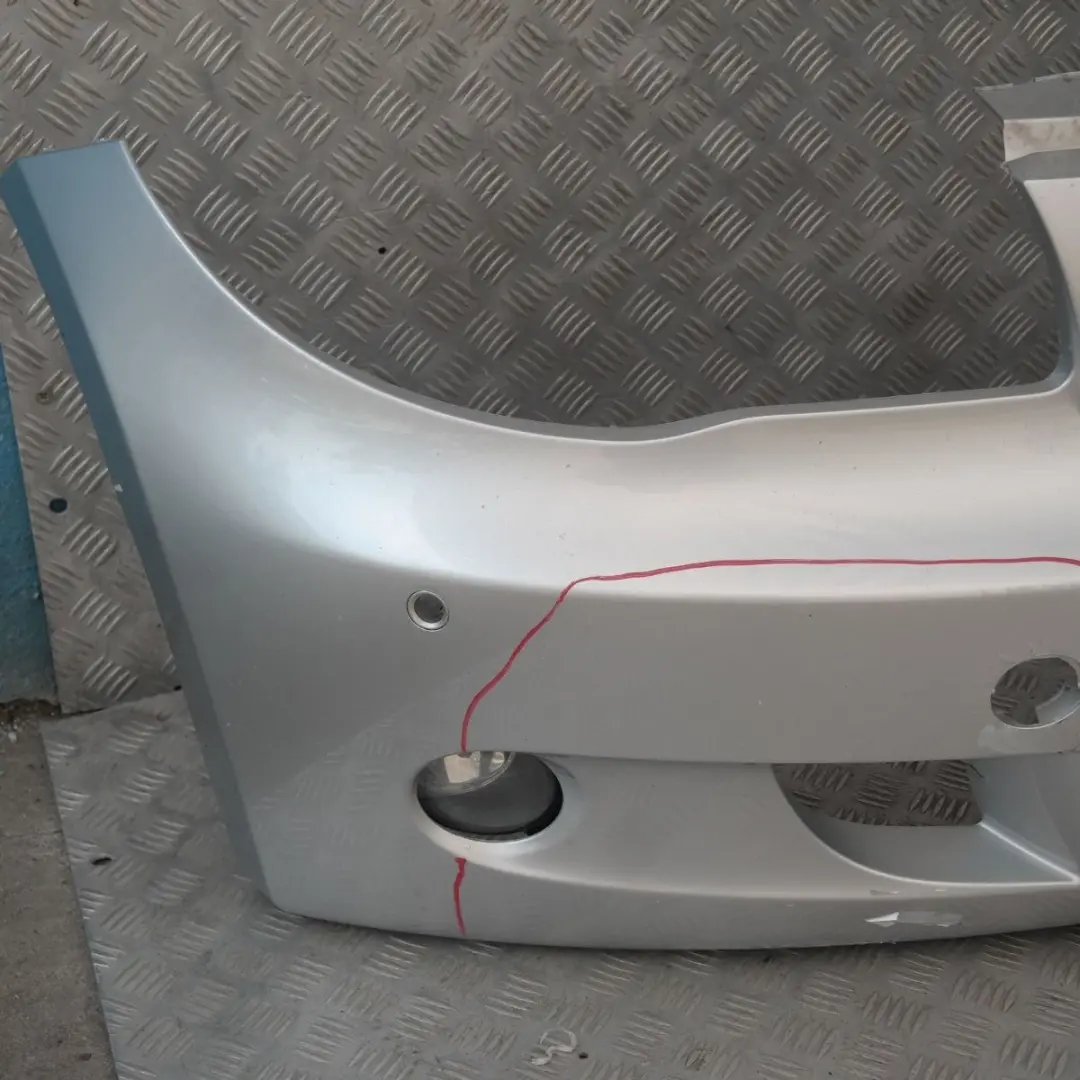 Complete Front Bumper Trim Panel Titansilber Silver BMW 1 Series E81 E87 M Sport - SKU 0306658-SCH - Part number 33550