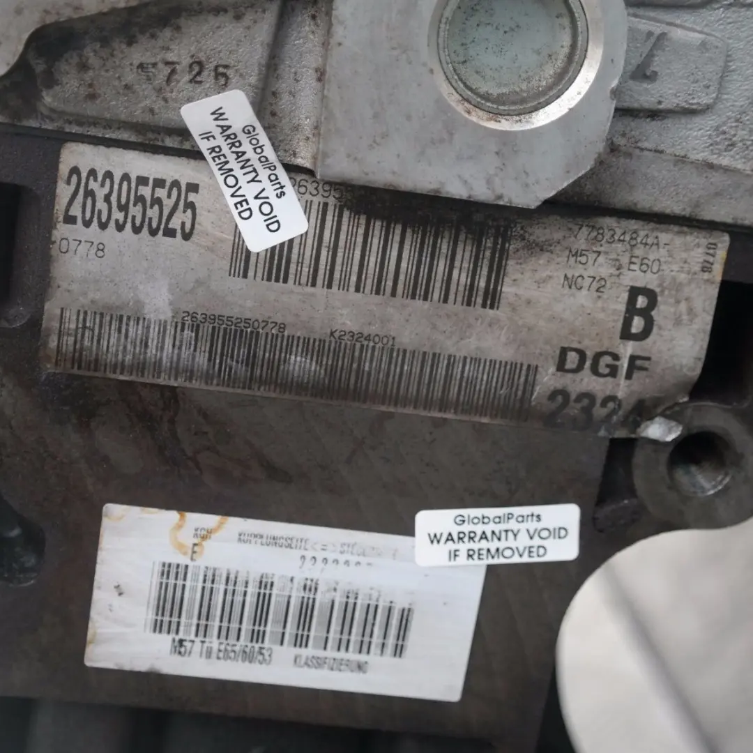 BMW E60 E61 530d Motor Desnudo Diesel M57N 306D2 218HP 159 000km, GARANTÍA