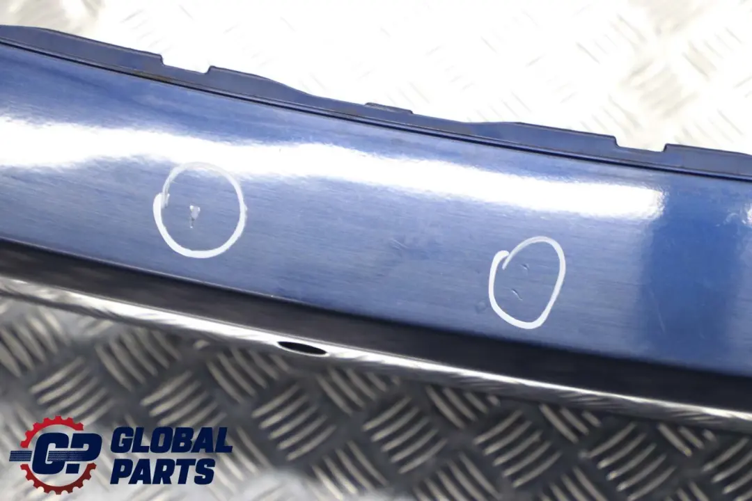 BMW 5 Series E61 Touring Rear Bumper Trim Panel PDC Mysticblau Blue Metallic