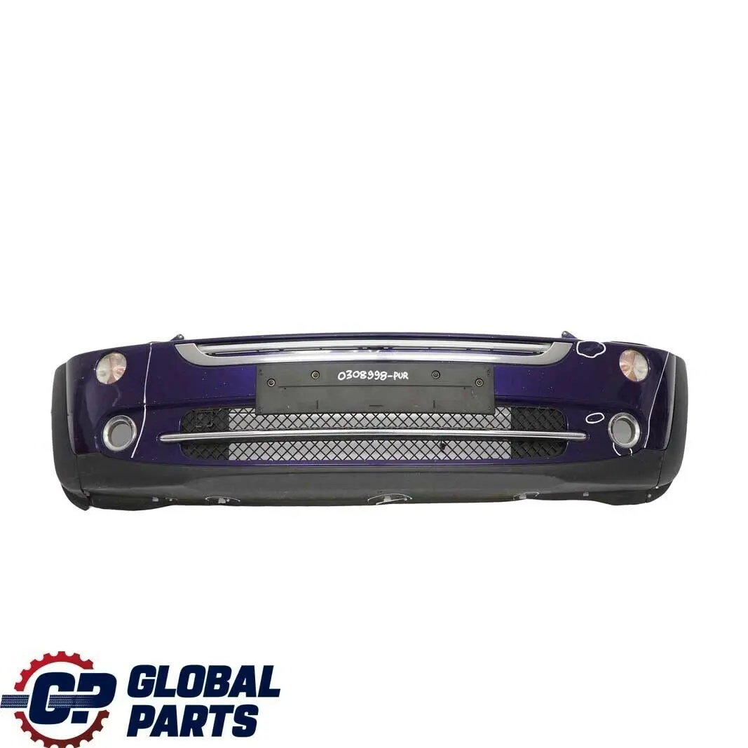 BMW Mini Cooper Cabrio R50 R52 Complete Front Bumper Panel Black-eye Purple A24