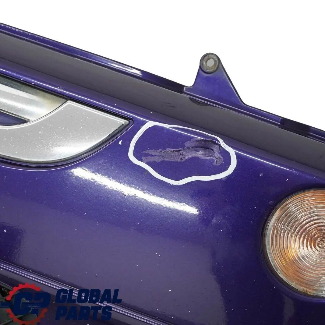 BMW Mini Cooper Cabrio R50 R52 Complete Front Bumper Panel Black-eye Purple A24