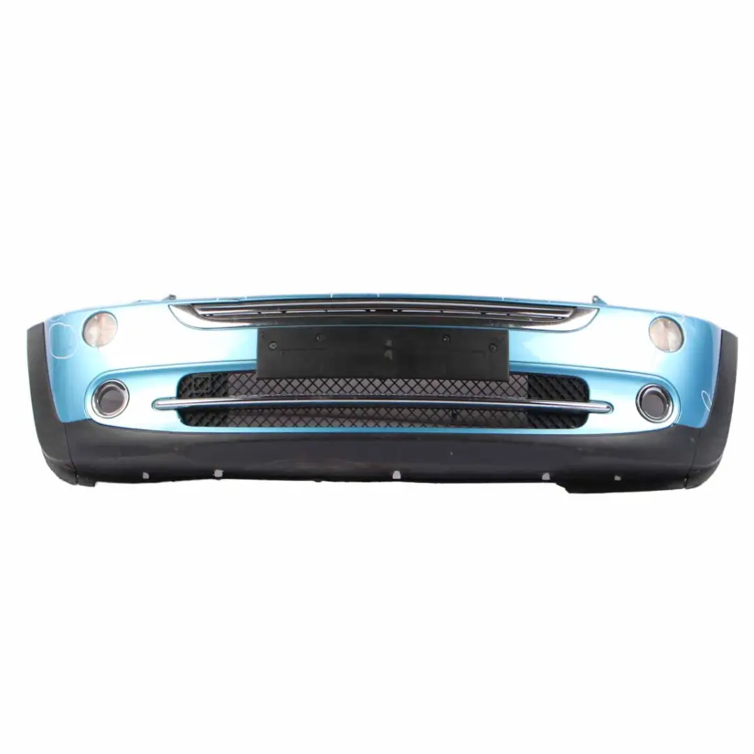 Front Bumper Mini R50 R52 Complete Panel Cover Trim Electric Blue Metallic - 870