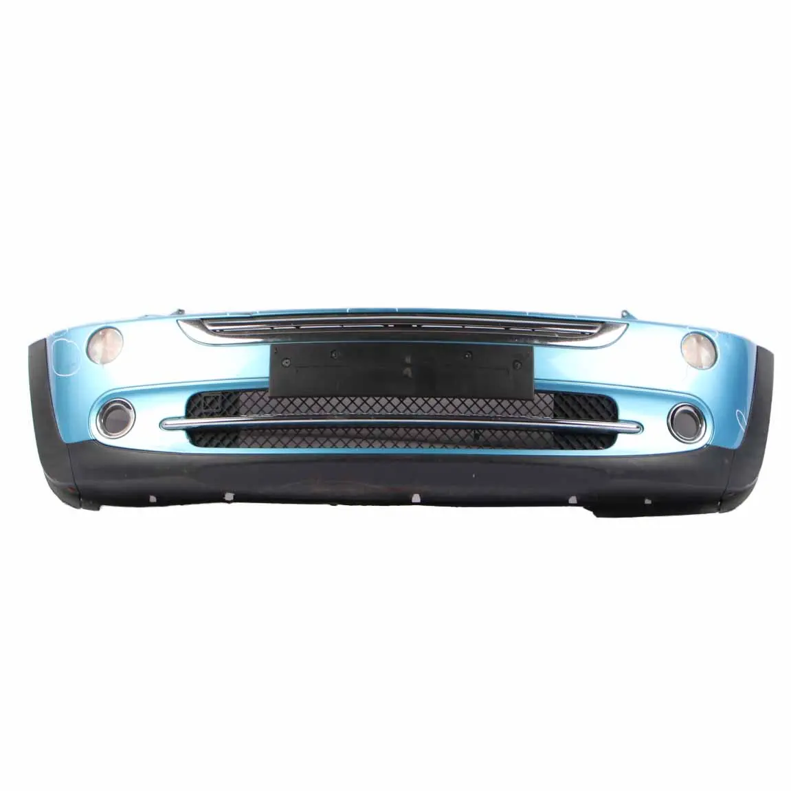 Front Bumper Mini R50 R52 Complete Panel Cover Trim Electric Blue Metallic - 870