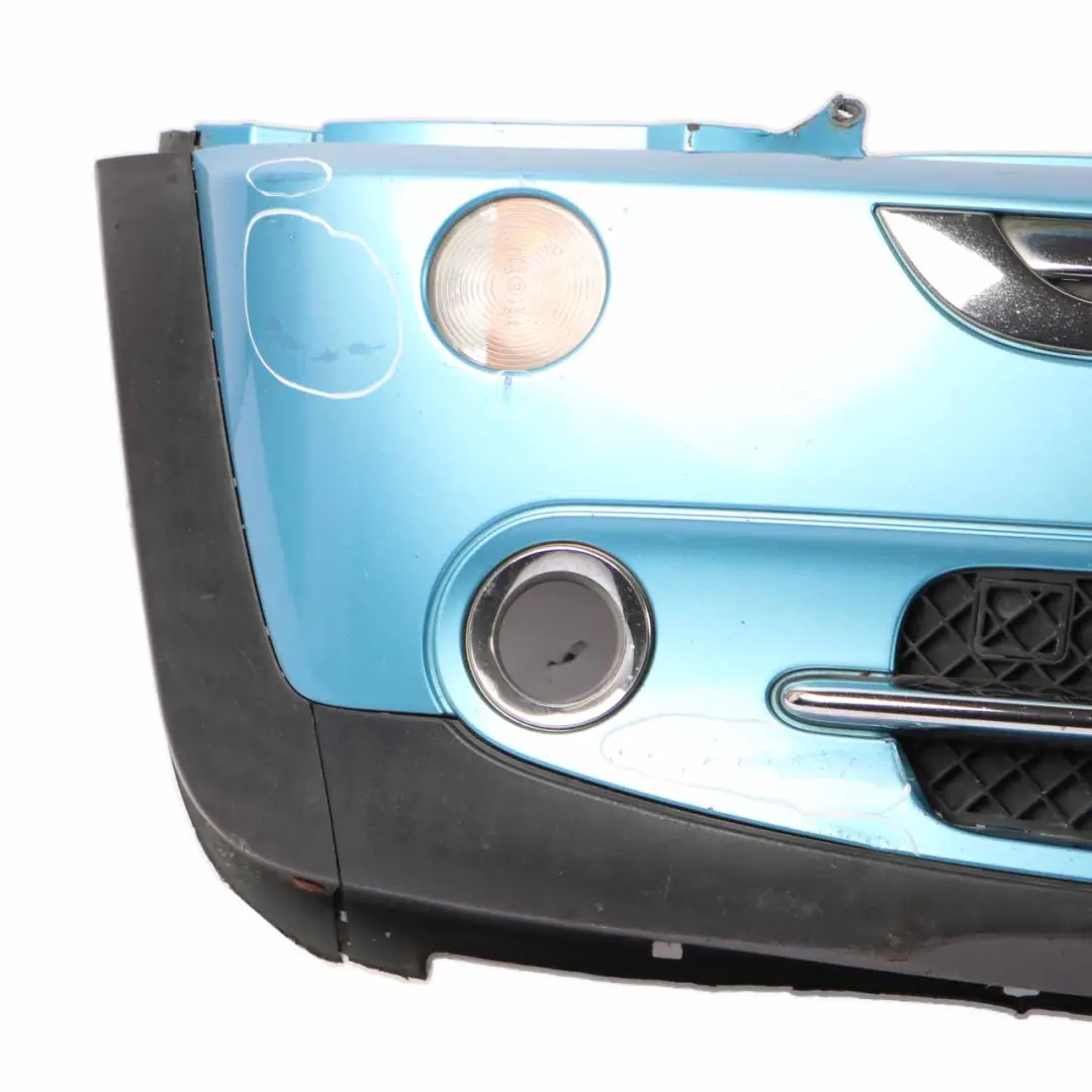 Front Bumper Mini R50 R52 Complete Panel Cover Trim Electric Blue Metallic - 870