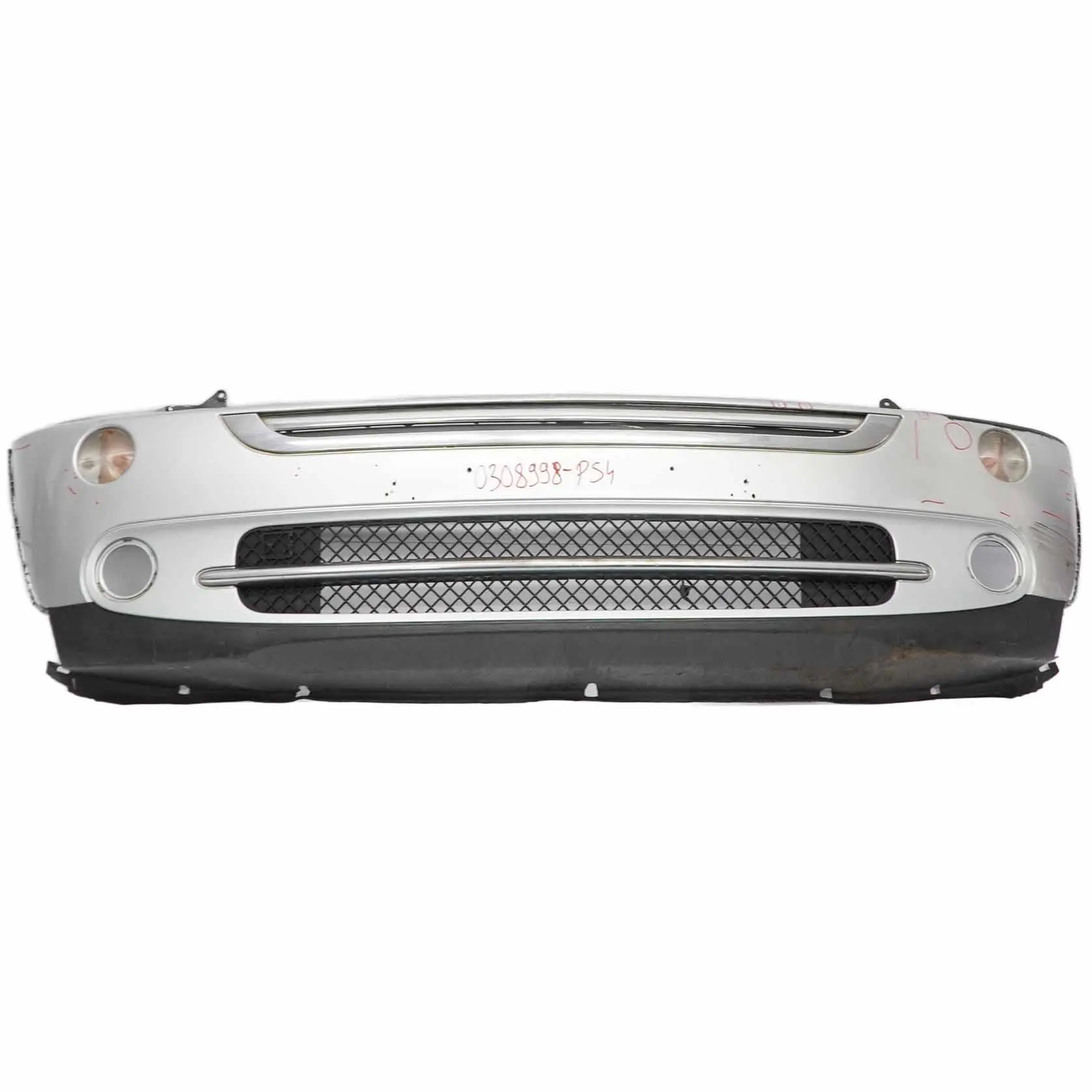 Mini R50 R52 Front Bumper Trim Panel Pure Silver Metallic - 900