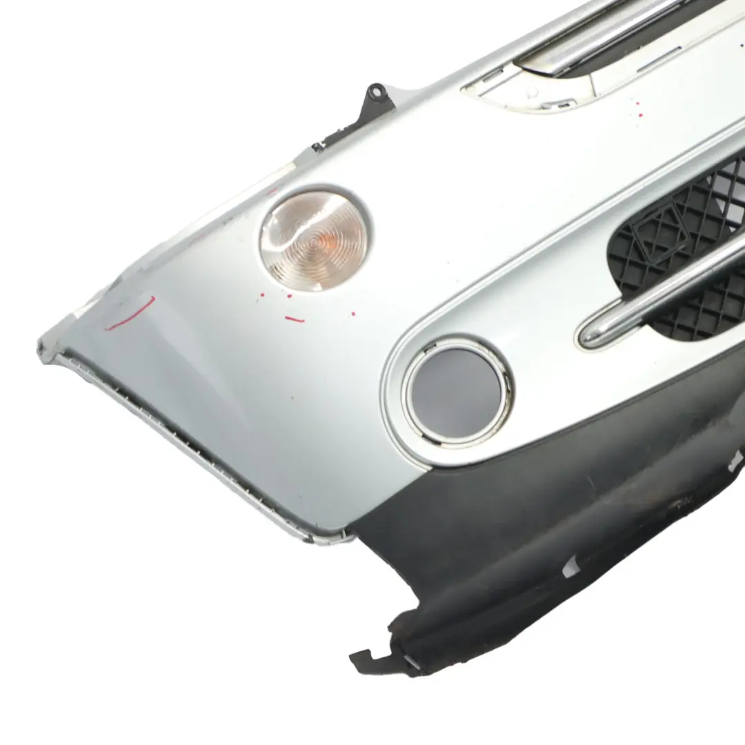 Mini R50 R52 Front Bumper Trim Panel Pure Silver Metallic - 900