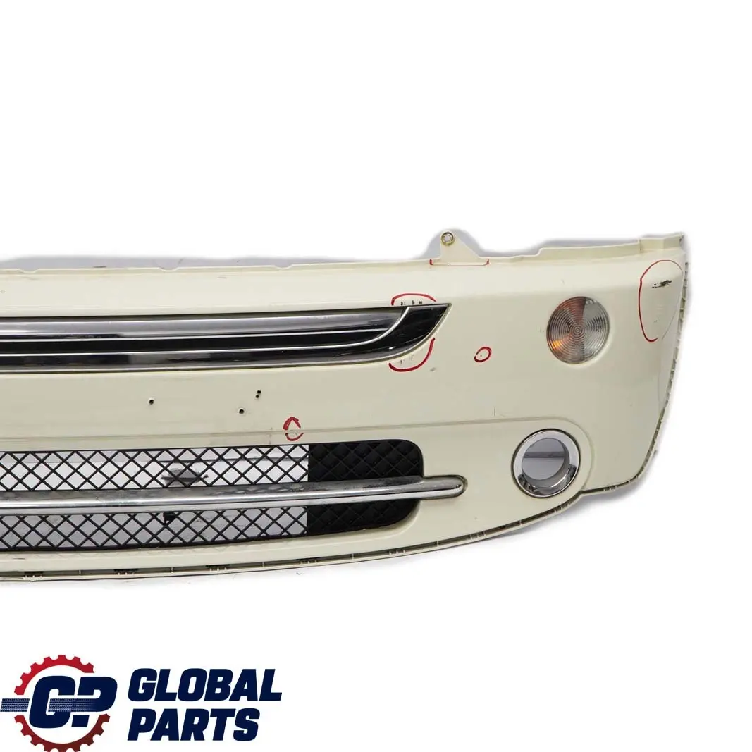 BMW Mini Cooper Cabrio R50 R52 1 Front Bumper Panel Pepper White - 850