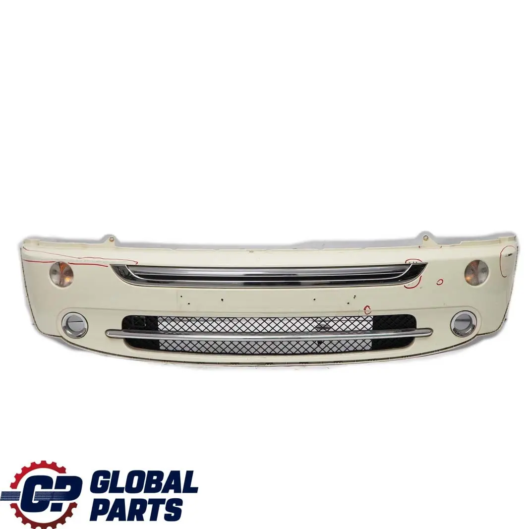 BMW Mini Cooper Cabrio R50 R52 1 Front Bumper Panel Pepper White - 850