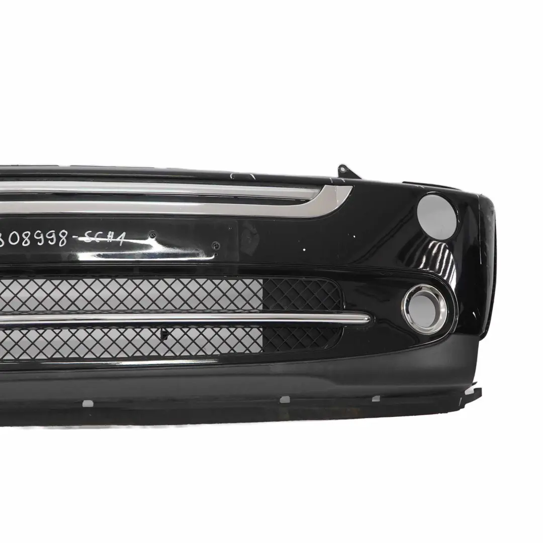 Mini R50 R52 Front Bumper Complete Trim Panel Schwarz 2 Black - 668