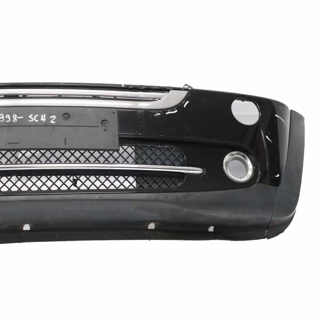 Mini R50 R52 Front Bumper Complete Trim Panel Schwarz 2 Black - 668