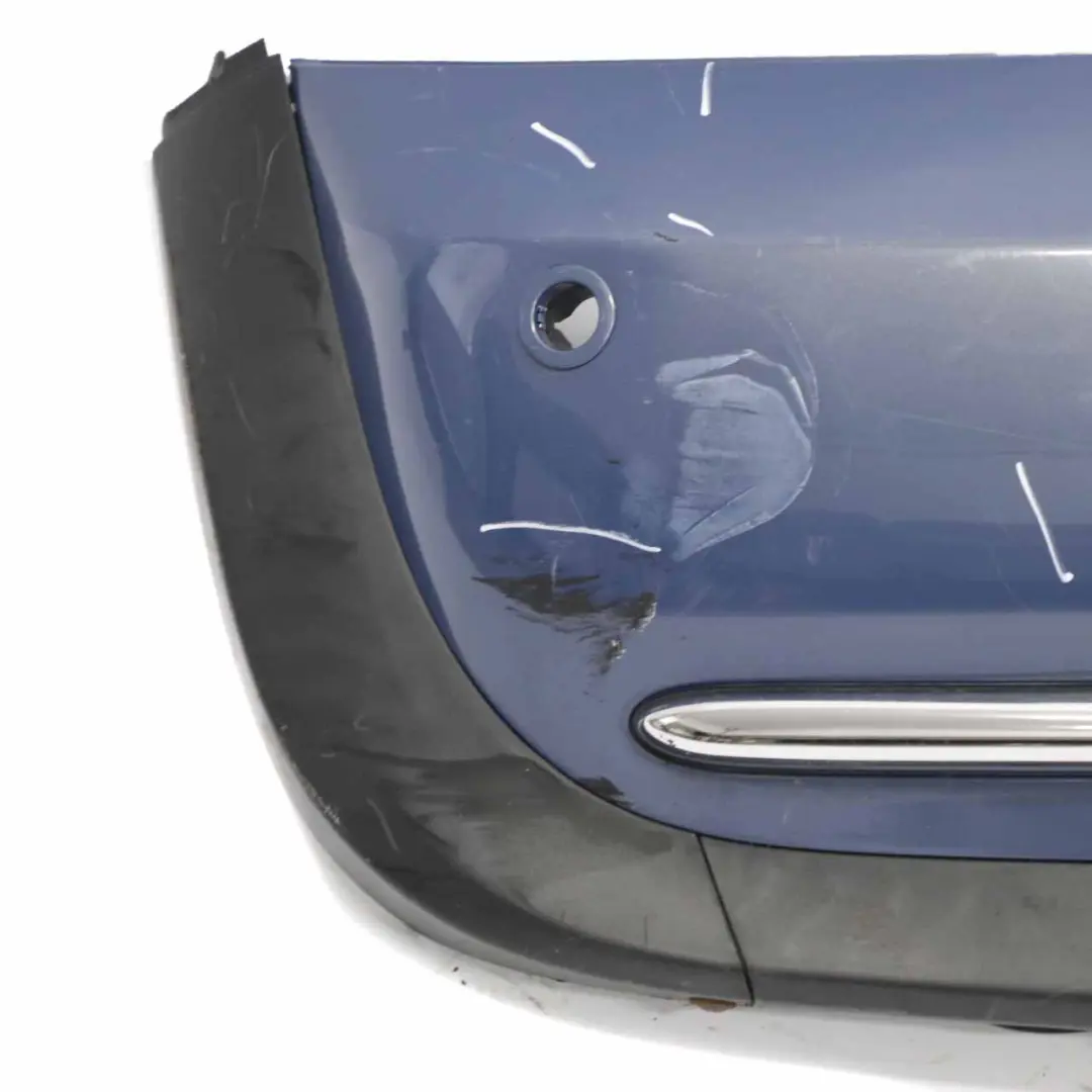 Mini R52 Bumper Rear Panel PDC Cabrio Convertible Cool Blue Metallic - A27