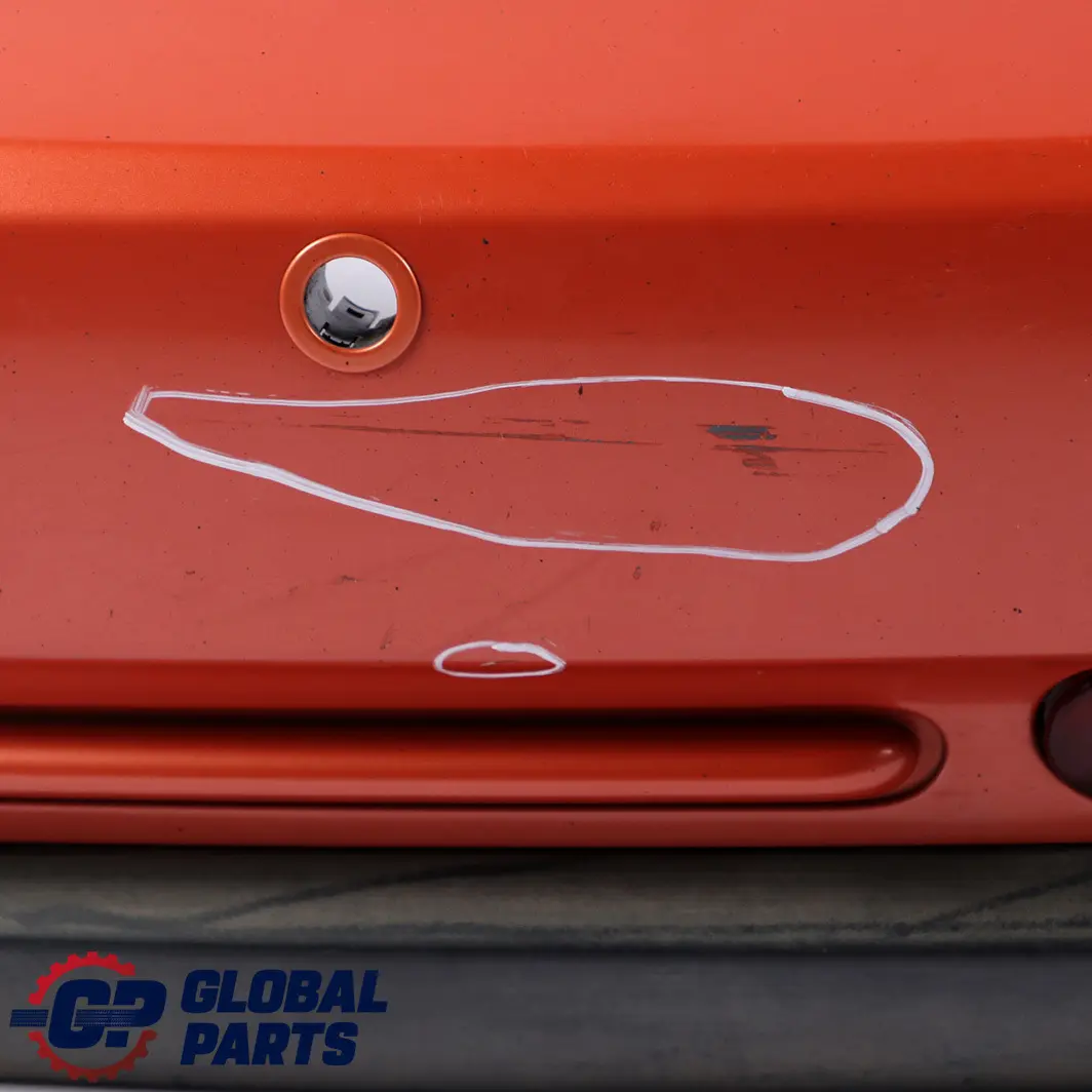 Mini Cooper One R52 Cabrio Rear Bumper Panel PDC Hot Orange Metallic - A26