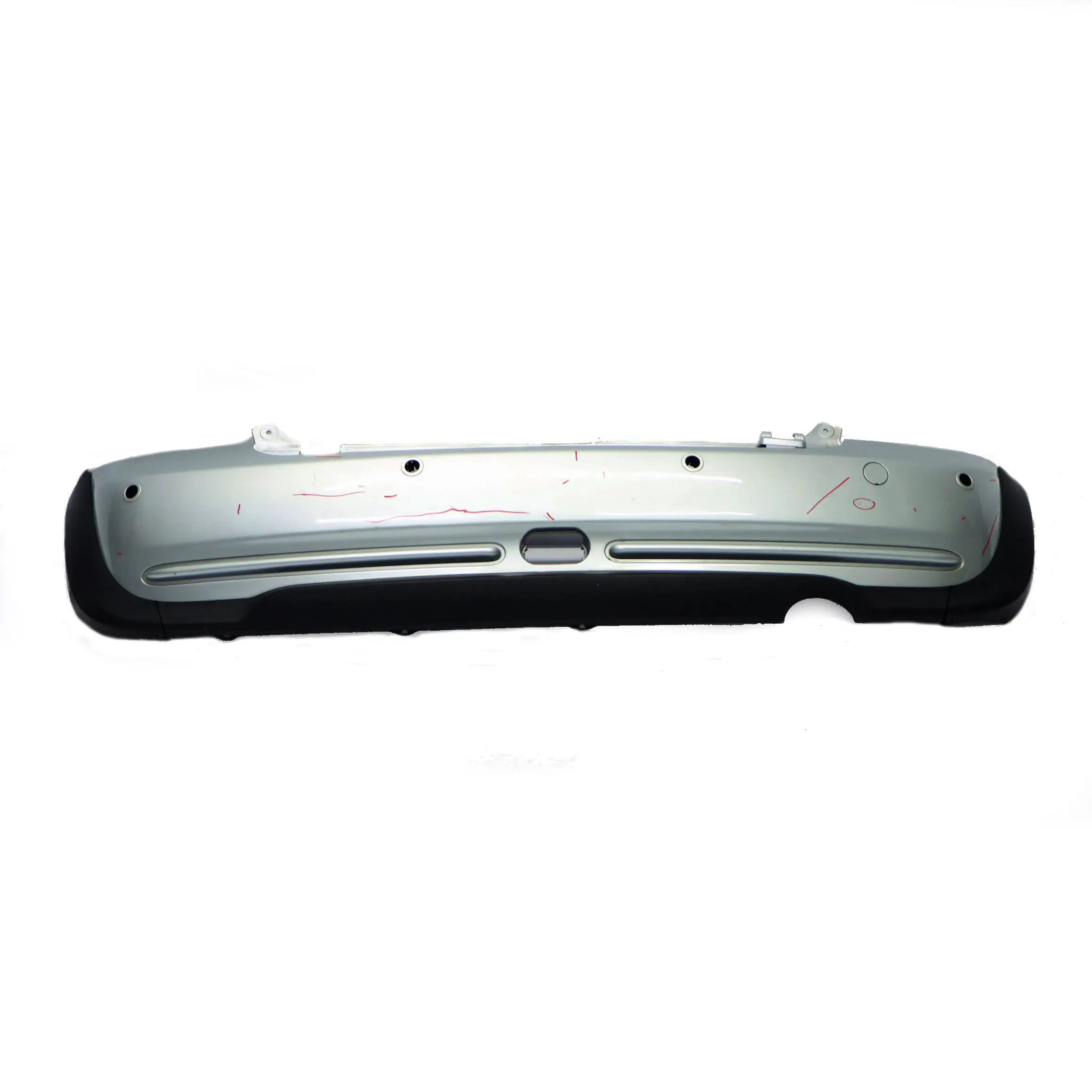 Mini R52 Rear Bumper Panel PDC Pure Silver Metallic - 900