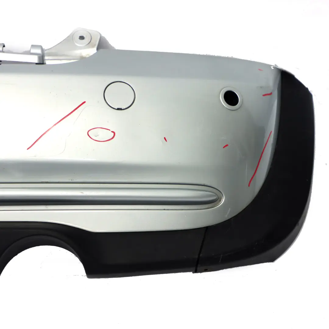 Mini R52 Rear Bumper Panel PDC Pure Silver Metallic - 900