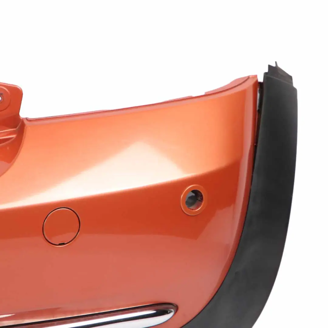 Mini R52 Cabrio Complete Rear Bumper PDC Panel Hot Orange Metallic - A26