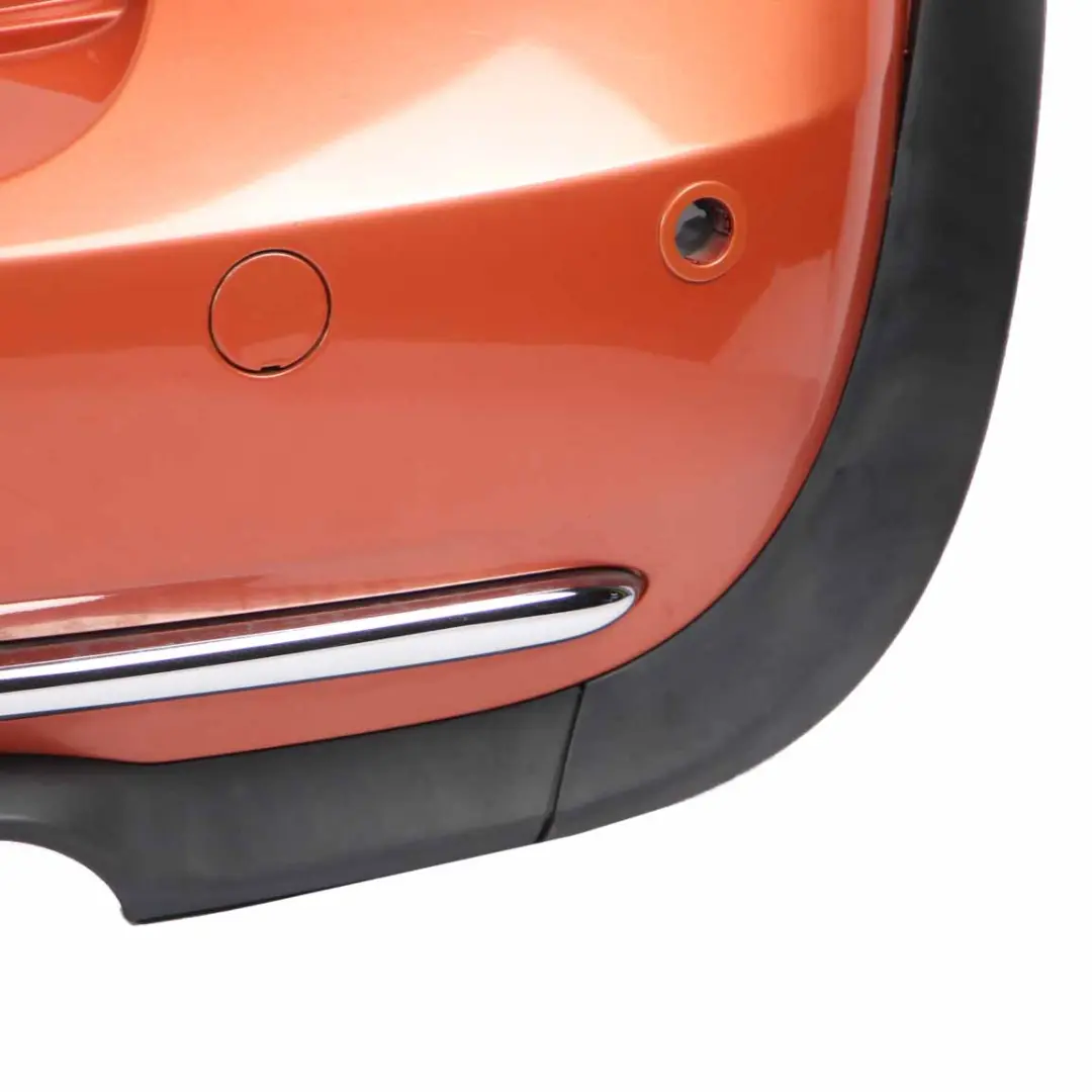 Mini R52 Cabrio Complete Rear Bumper PDC Panel Hot Orange Metallic - A26